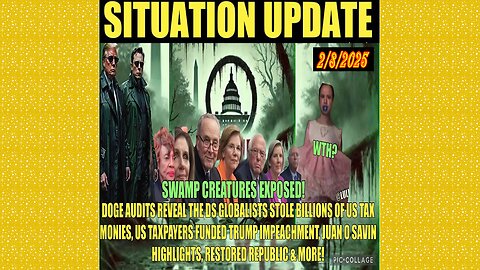 SG Anon. Juan O Savin ~ Situation Update 2/8/25 ~ Restored Republic > Judy Byington- Q+ White Hats