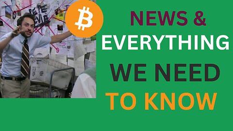 NEWS: BITCOIN AND EVERYTHING WE NEED TO KNOW ON THE MARKET PRICE ACTIONS