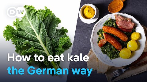 This is how kale is traditionally prepared in Germany!