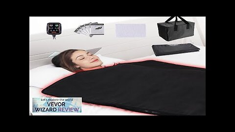 VEVOR Sauna Blanket for Detoxification Portable Far Infrared Sauna for Home PU Review