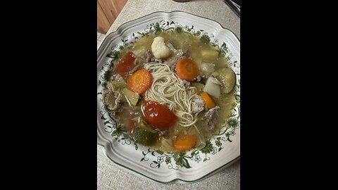 Japanese Chicken Noodle Soup