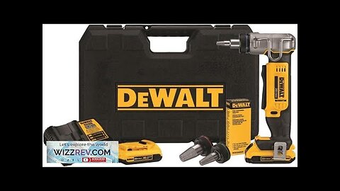 DEWALT 20V MAX* PEX Expander Tool Kit 1-Inch (DCE400D2) Review