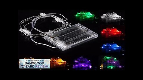 3M 30 LED Battery Powered Star String Fairy Light For Christmas Party Review