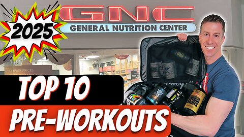 Top 10 PRE Workouts 2025 {Best in Class}