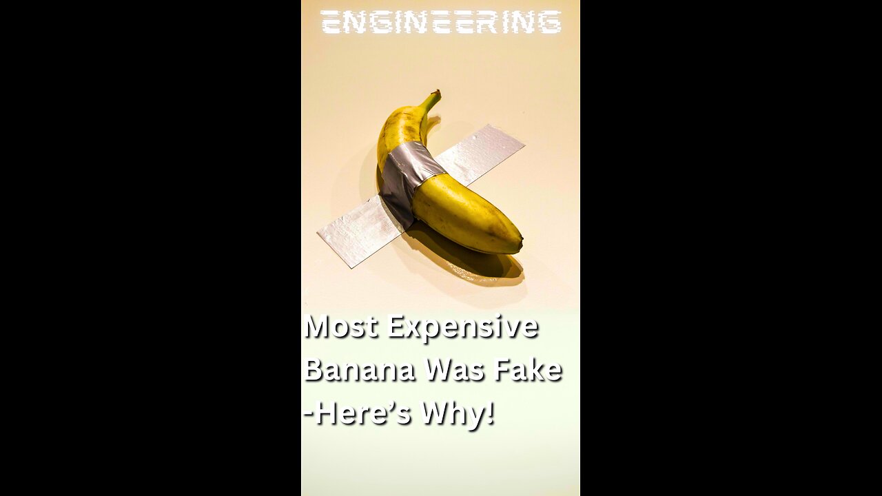 the Most Expensive Banana was a Fake