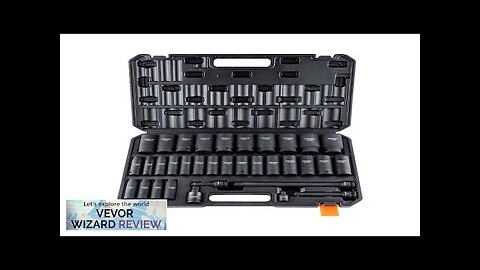 VEVOR 1/2" Drive Deep Impact Socket Set 34pcs Socket Set Metric （8-36mm） Review