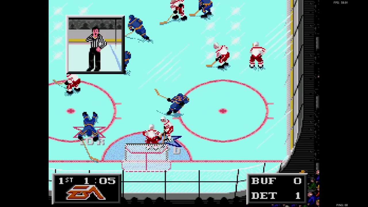 NHL '94 - Len the Lengend (BUF) at FlamShelter (DET) / Feb 16, 2025