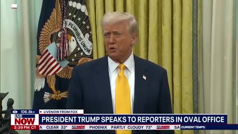 President Trump speaks on USPS, DOGE, tariffs _ more from Oval Office - LiveNOW from FOX