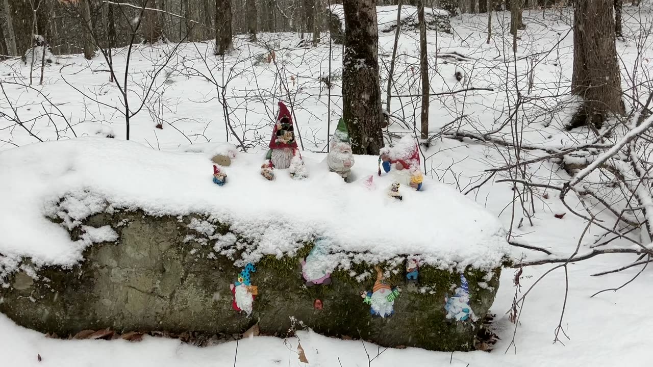 Snow Gnomes at Mountain Rock