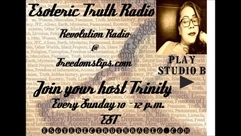 Live Sunday 17 2016 Mind Control Subliminals Semiotics Host Trinity Esoteric Truth Radio