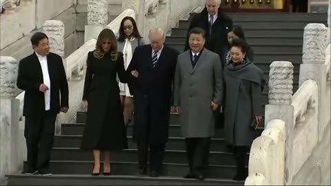 Trump and Xi Tour Beijing's Forbidden City