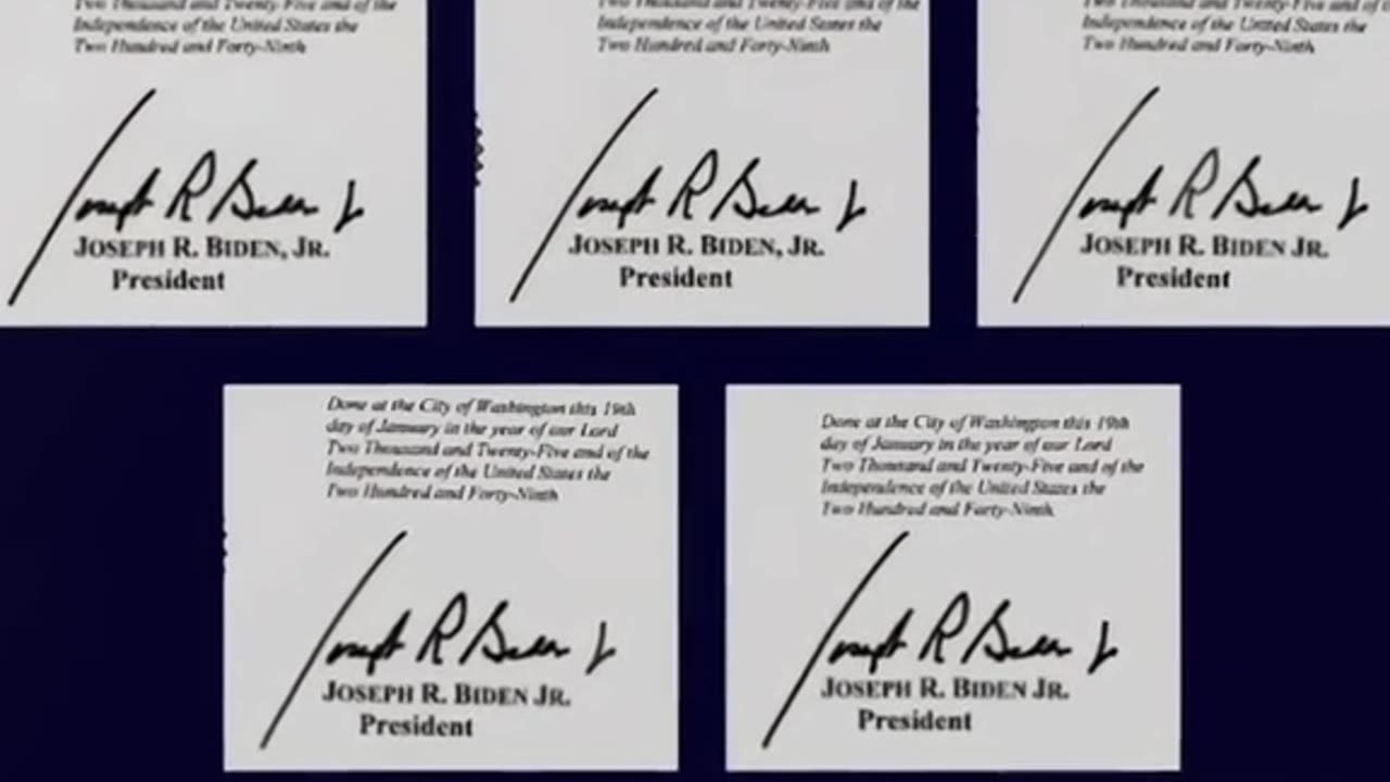 Biden Autopen Signature Investigation