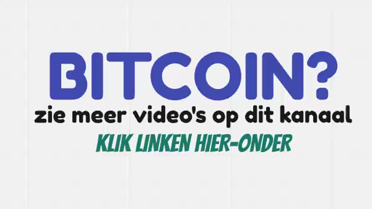 BITCOIN VERANDERD DE HELE WERELD - ZIE MEER VIDEO'S OP DIT KANAAL