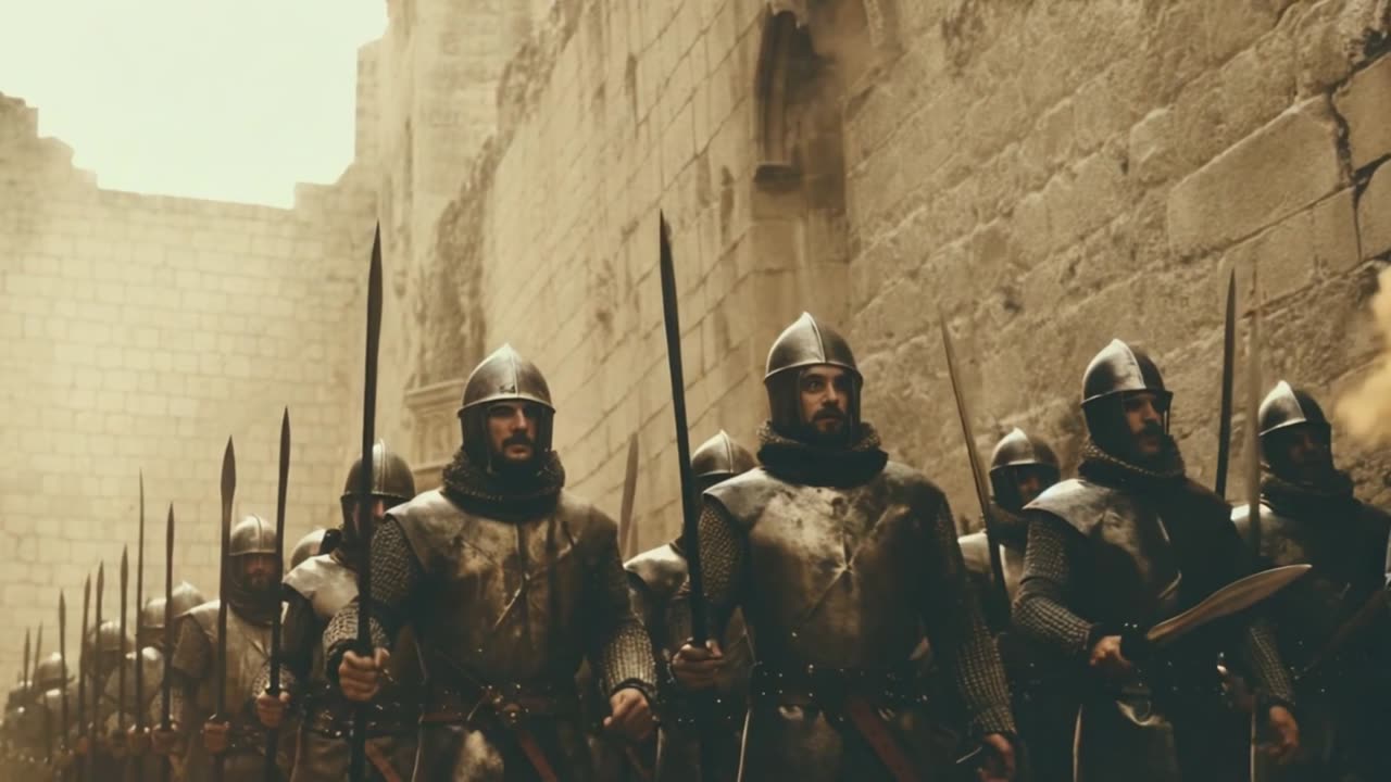 090 Moonlit Symphony - Knights and Warriors Music