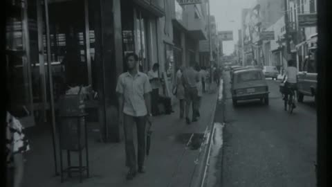 Avenida Duarte y calle El Conde - 1972