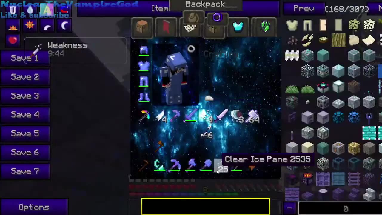 Minecraft Eternal frost gameplay