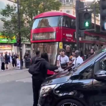 A typical day in multicultural London!
