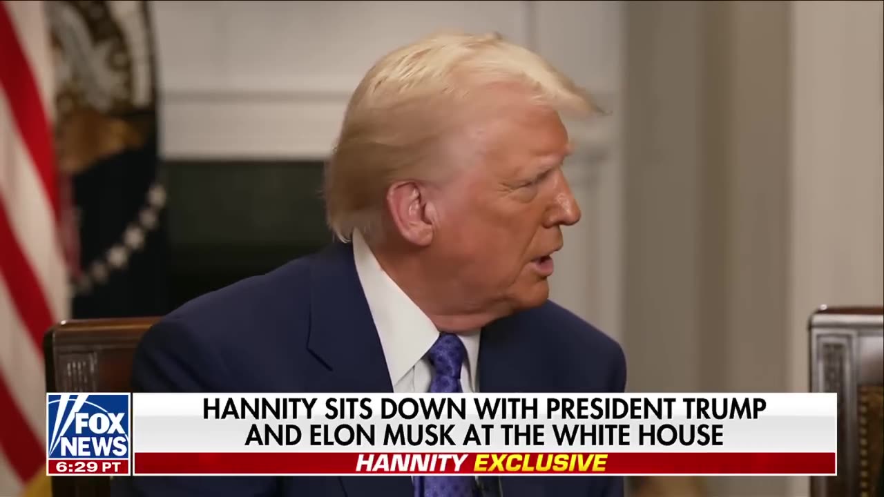 HANNITY, PRESIDENT and ELON MUSK