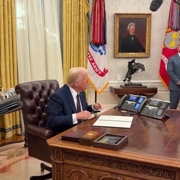 President Trump signs an EO to declassify the JFK, RFK, and MLK Jr. files