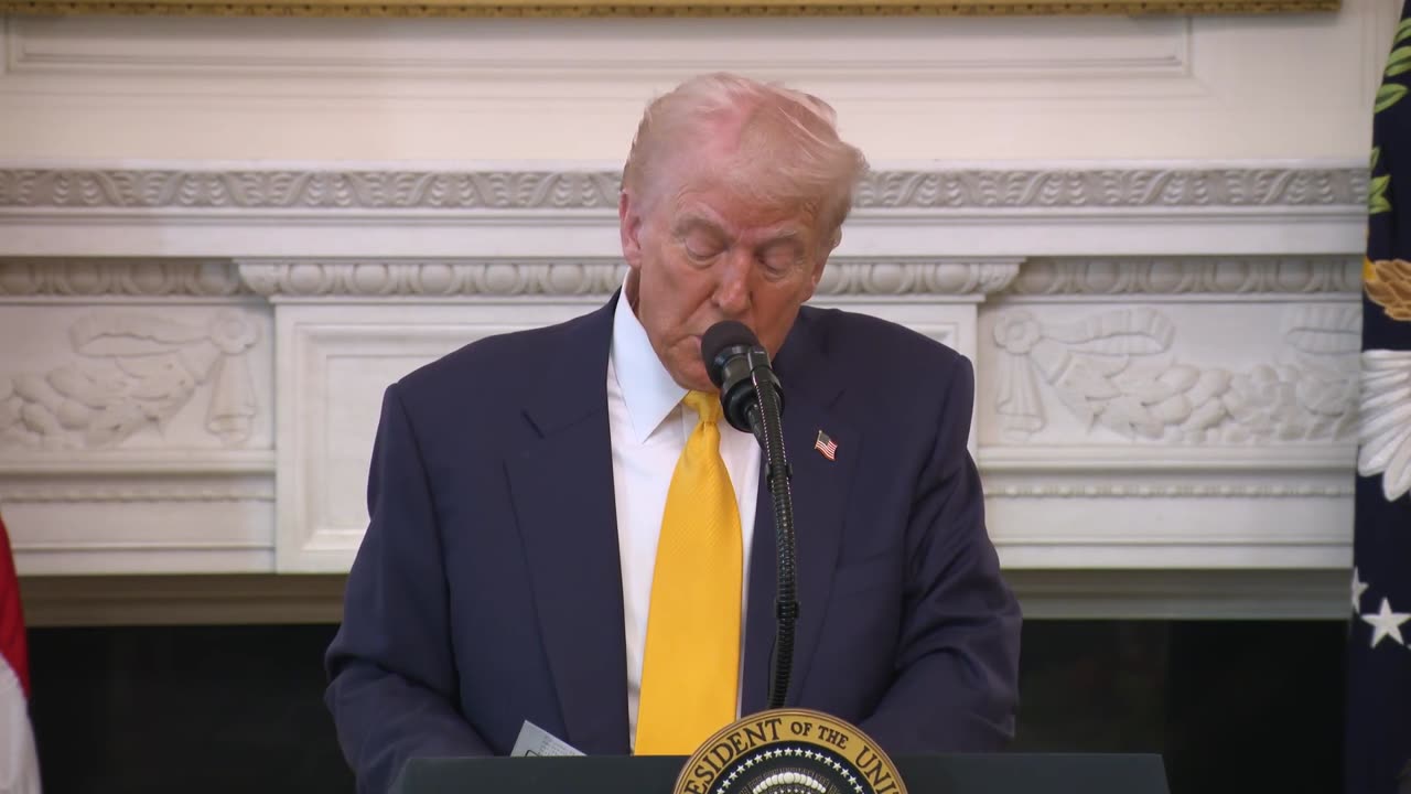 President Trump Delivers Remarks at the Governors Meeting 2/21/25