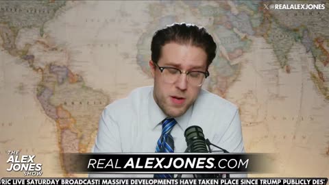 ALEX JONES - INFOWARS LIVE - ALEXJONES.NETWORK - THERE'S A WAR ON FOR YOUR MIND! ➡ THE ALEX JONES SHOW • WAR ROOM WITH OWEN SHROYER • THE AMERICAN JOURNAL WITH HARRISON SMITH • SUNDAY NIGHT LIVE WITH CHASE GEISER