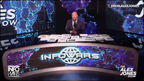 ALEX JONES - INFOWARS LIVE - ALEXJONES.NETWORK - THERE'S A WAR ON FOR YOUR MIND! ➡ THE ALEX JONES SHOW • WAR ROOM WITH OWEN SHROYER • THE AMERICAN JOURNAL WITH HARRISON SMITH • SUNDAY NIGHT LIVE WITH CHASE GEISER