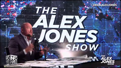 ALEX JONES - INFOWARS LIVE - ALEXJONES.NETWORK - THERE'S A WAR ON FOR YOUR MIND! ➡ THE ALEX JONES SHOW • WAR ROOM WITH OWEN SHROYER • THE AMERICAN JOURNAL WITH HARRISON SMITH • SUNDAY NIGHT LIVE WITH CHASE GEISER