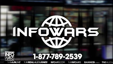 ALEX JONES - INFOWARS LIVE - ALEXJONES.NETWORK - THERE'S A WAR ON FOR YOUR MIND! ➡ THE ALEX JONES SHOW • WAR ROOM WITH OWEN SHROYER • THE AMERICAN JOURNAL WITH HARRISON SMITH • SUNDAY NIGHT LIVE WITH CHASE GEISER