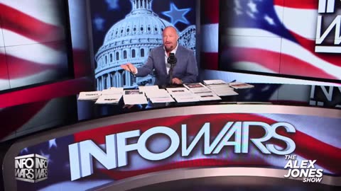 ALEX JONES - INFOWARS LIVE - ALEXJONES.NETWORK - THERE'S A WAR ON FOR YOUR MIND! ➡ THE ALEX JONES SHOW • WAR ROOM WITH OWEN SHROYER • THE AMERICAN JOURNAL WITH HARRISON SMITH • SUNDAY NIGHT LIVE WITH CHASE GEISER