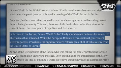 ALEX JONES - INFOWARS LIVE - ALEXJONES.NETWORK - THERE'S A WAR ON FOR YOUR MIND! ➡ THE ALEX JONES SHOW • WAR ROOM WITH OWEN SHROYER • THE AMERICAN JOURNAL WITH HARRISON SMITH • SUNDAY NIGHT LIVE WITH CHASE GEISER