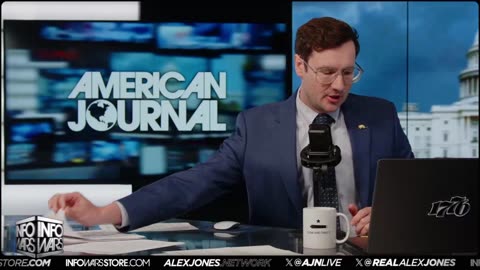 ALEX JONES - INFOWARS LIVE - ALEXJONES.NETWORK - THERE'S A WAR ON FOR YOUR MIND! ➡ THE ALEX JONES SHOW • WAR ROOM WITH OWEN SHROYER • THE AMERICAN JOURNAL WITH HARRISON SMITH • SUNDAY NIGHT LIVE WITH CHASE GEISER