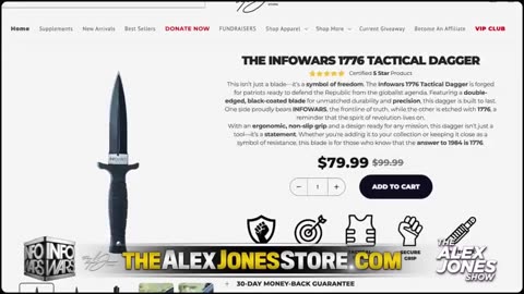 ALEX JONES - INFOWARS LIVE - ALEXJONES.NETWORK - THERE'S A WAR ON FOR YOUR MIND! ➡ THE ALEX JONES SHOW • WAR ROOM WITH OWEN SHROYER • THE AMERICAN JOURNAL WITH HARRISON SMITH • SUNDAY NIGHT LIVE WITH CHASE GEISER