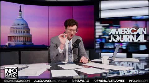 ALEX JONES - INFOWARS LIVE - ALEXJONES.NETWORK - THERE'S A WAR ON FOR YOUR MIND! ➡ THE ALEX JONES SHOW • WAR ROOM WITH OWEN SHROYER • THE AMERICAN JOURNAL WITH HARRISON SMITH • SUNDAY NIGHT LIVE WITH CHASE GEISER