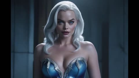 POSH - Ai LOOKBOOK _ Margot Robbie as Killer Frost Ai Generated