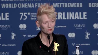 Tilda Swinton announces a break from acting at Berlinale