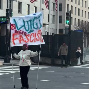 “F*ck Trump!” Leftist Protesters Make Sad Show of Resistance Near White House
