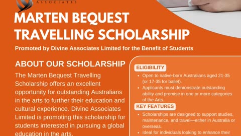 Art Without Borders: The Marten Bequest Scholarship by Divine Associates