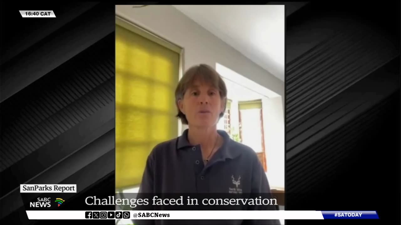 SanParks Report: Challenges faced in conservation