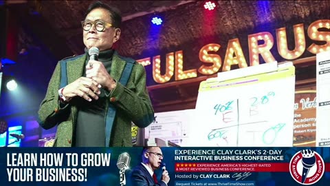 Robert Kiyosaki & Eric Trump LIVE from Tulsa, OK | Watch Robert Kiyosaki & Eric Trump LIVE from Clay Clark’s March 6-7 Business Growth Conference + Join Tim Tebow At Clay Clark’s June 5-6 Business Conference | Request Tickets At ThrivetimeShow