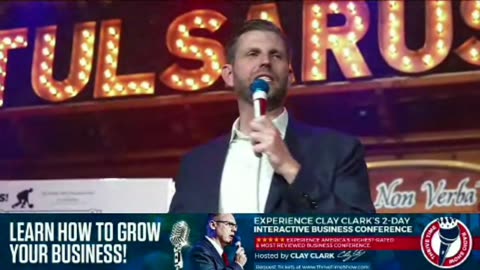 Robert Kiyosaki & Eric Trump LIVE from Tulsa, OK | Watch Robert Kiyosaki & Eric Trump LIVE from Clay Clark’s March 6-7 Business Growth Conference + Join Tim Tebow At Clay Clark’s June 5-6 Business Conference | Request Tickets At ThrivetimeShow