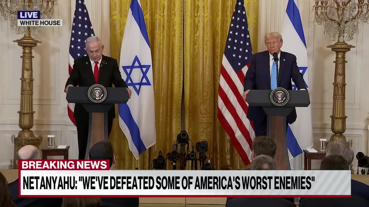 President Trump, Israeli PM Netanyahu hold press conference