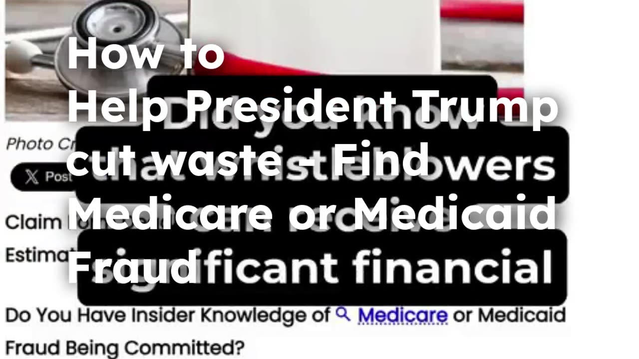 How to Help President Trump, Elon Musk, and DOGE report Fraud