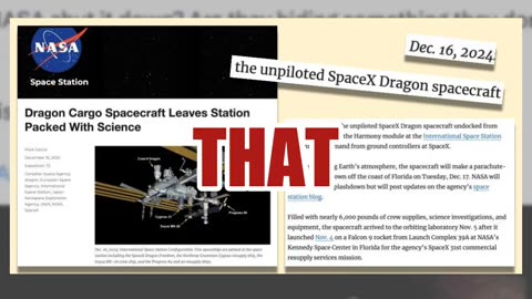 Fact Check: NASA Video Does NOT Show UFO At International Space Station