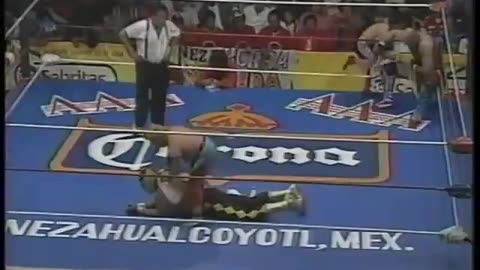 (1996.01.26) Konnan vs Pierroth - International Wrestling All-Stars Championship Match - AAA