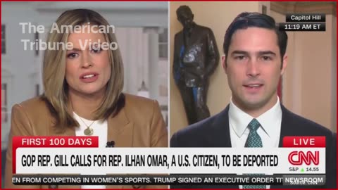 WATCH: CNN Presses MAGA Rep After He Suggests Ilhan Omar Be Deported for Illegal Immigrant Aid