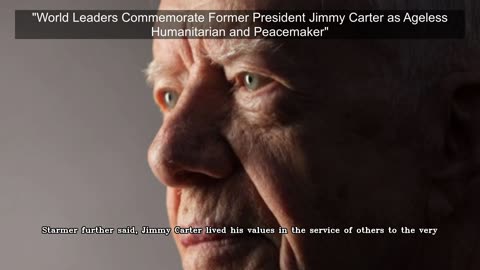 World leaders suck up to Jimmy Carter on day of his death #JimmyCarter #USNews #funny