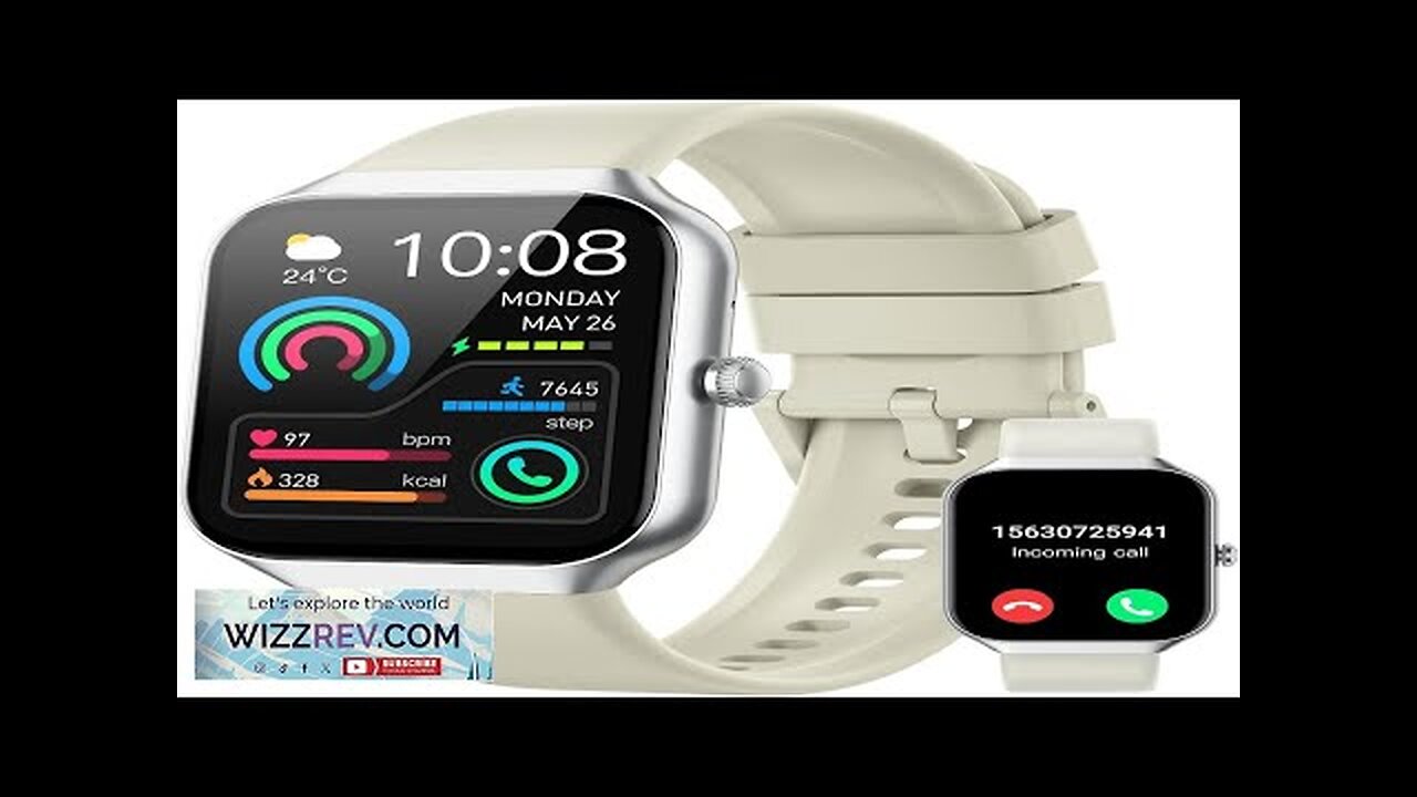 Smart Watch for Men Women (Answer/Make Call) 1.96" HD Smartwatch with Heart Review