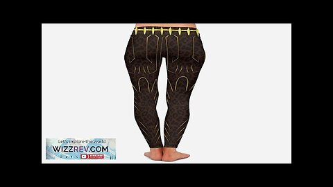 Black Panther T’Challa Cosplay Women Leggings Yoga Pants Review