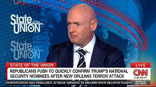 Sen Mark Kelly Claims Trump's National Security Nominees Aren't Qualified, Serious