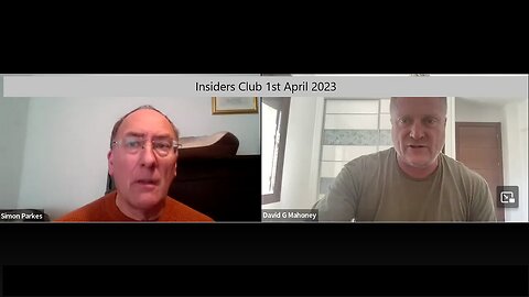 [2023-04-01] Insiders Club 1st April 2023 - Simon Parkes and David Mahoney